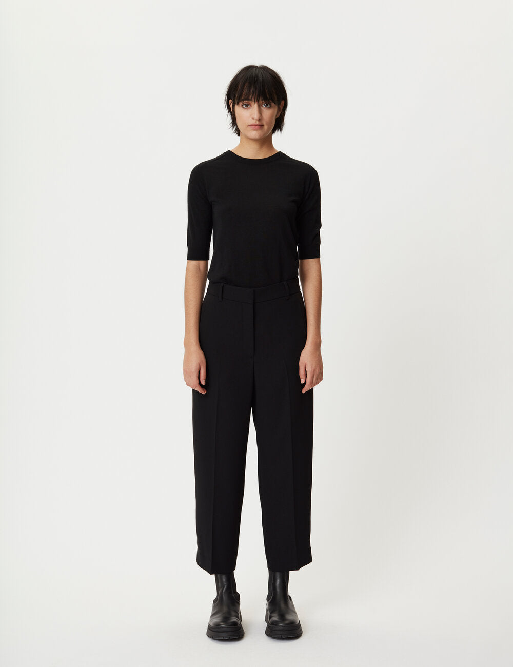 DAY Birger et Mikkelsen Classic lady Gabardine, bukser - Black - Bahne